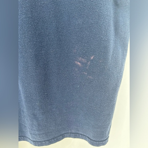 Steven Rhodes Bedtime Stories T-Shirt DON'T FALL ASLEEP Navy Blue - Picture 3 of 4